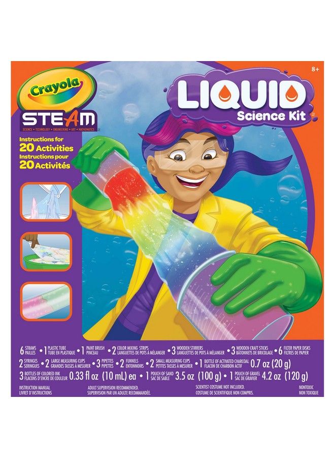 Liquid Science Kit For Kids Water Experiments Educational Toy Gift For Kids 7 8 910