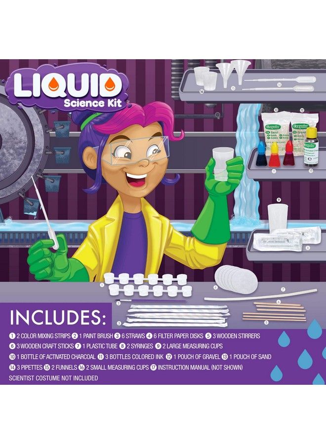 Liquid Science Kit For Kids Water Experiments Educational Toy Gift For Kids 7 8 910