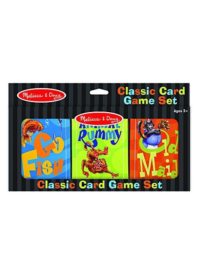 Classic Card Games Set Old Maid Go Fish Rummy