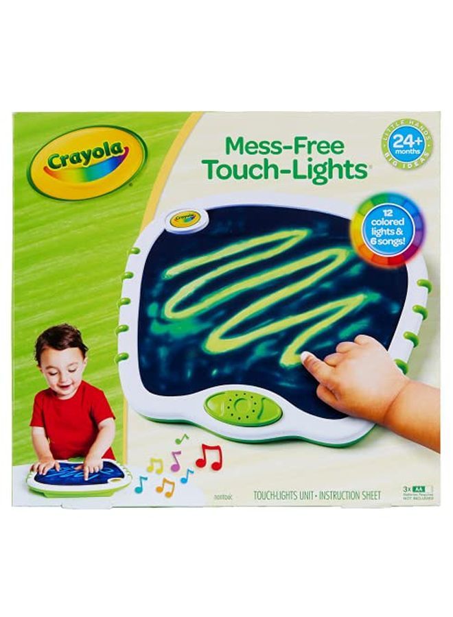 My First Touch Lights Musical Doodle Board Toddler Toy Gift White Green