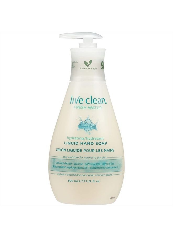 Liquid Hand Soap, Fresh Water, 17 Oz (Packaging May Vary)