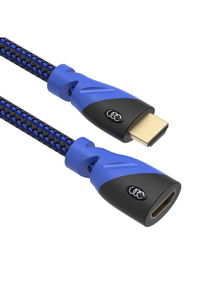 Highspeed Hdmi Extension Cable 1.5 Feet 2 Pack Male To Female 4K Hdmi Extender 1.5Ft