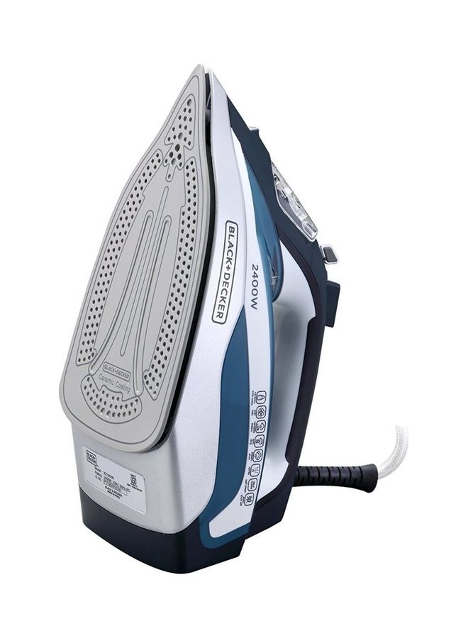 Steam Iron- 2400 Watt X2150-B5 Blue