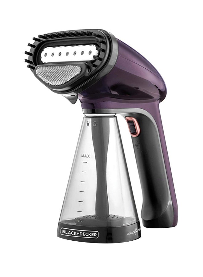 Handheld Portable Garment Steamer With Auto Shut-Off 0.26 L 1500.0 W HST1500-B5 Purple/Black/Clear