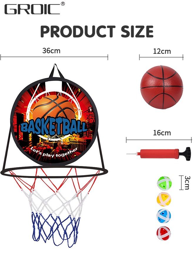 Dart Board for Kids, Basketball Hoop for Kids Toddlers, Sports & Outdoor Play Toys for Kids,Outdoor Games for Kids