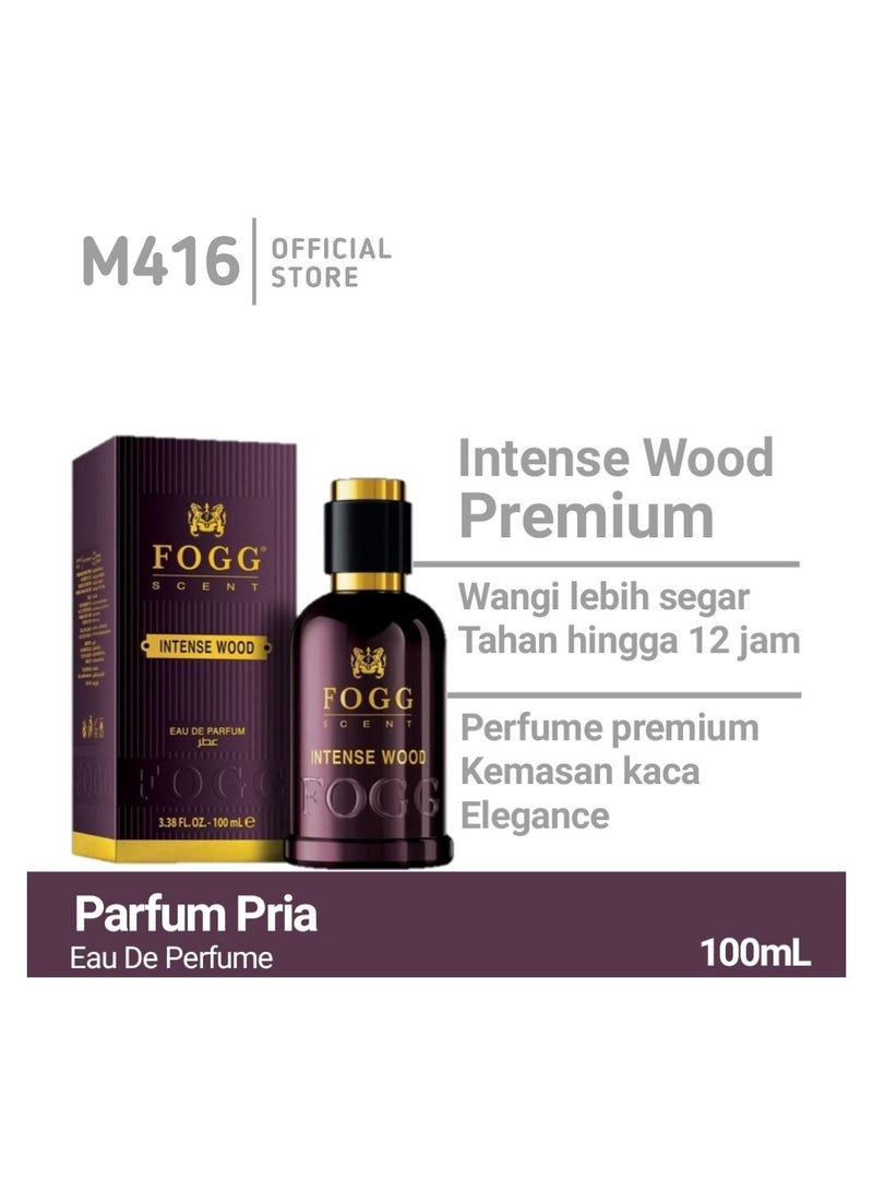 Scent Intense Wood For Men Eau De Parfum, 100 ml