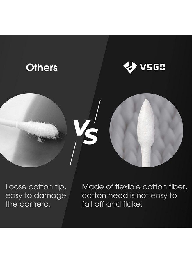 Vc01E Optical Lens Cleaner Kit Professional Lens Cleaning Fluid With Camera Cleaning Swabs And Dispensing Bottles Compatible For Cameras Camera Lens Sensor Cleaner And Other Optical Products