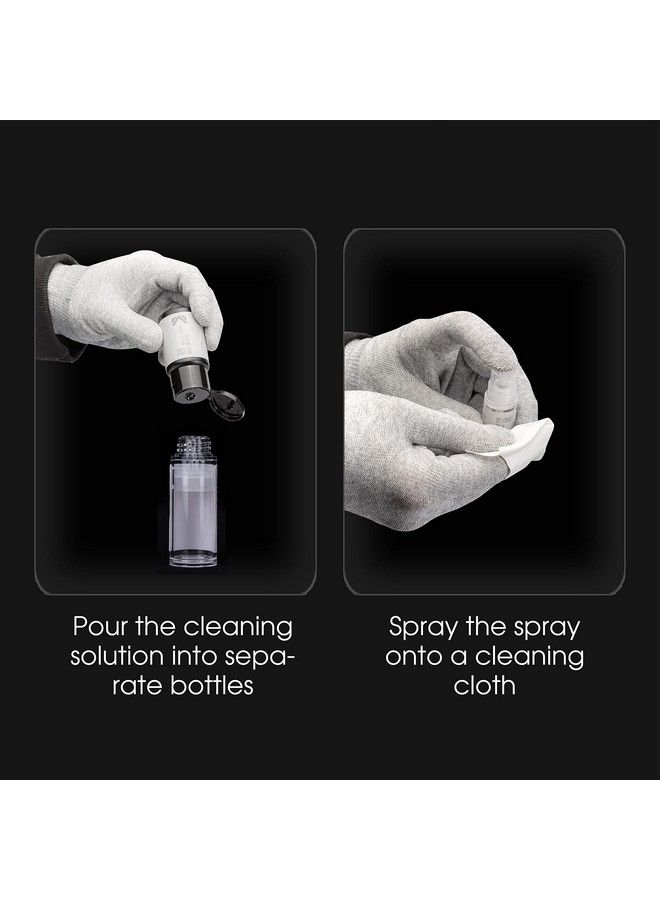 Vc01E Optical Lens Cleaner Kit Professional Lens Cleaning Fluid With Camera Cleaning Swabs And Dispensing Bottles Compatible For Cameras Camera Lens Sensor Cleaner And Other Optical Products