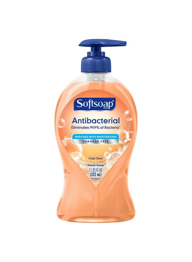 Antibacterial Liquid Hand Soap Crisp Clean 11.25 Fluid Ounces