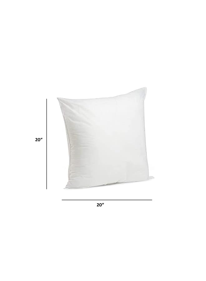 x 50cm Cushion Pad Pillow Insert Inner, Hypoallergenic Polyester Cushions ( 20”x20”)