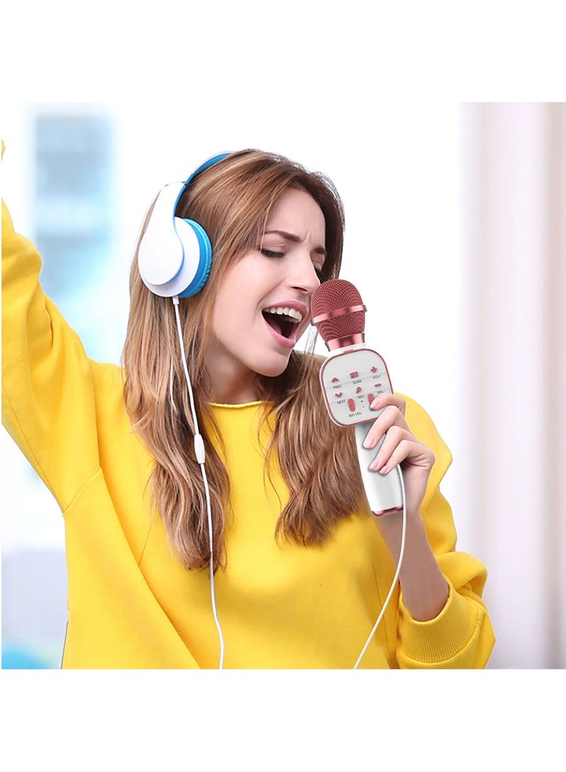 All-in-one Wireless Portable Handheld Karaoke Microphone Bluetooth Hifi Speaker