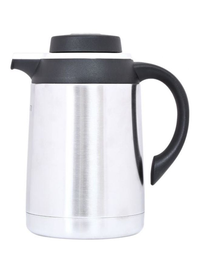 Stainless Steel Regal Flask Silver/Black