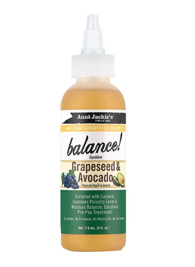 Balance Grapeseed And Avocado Oil Yellow