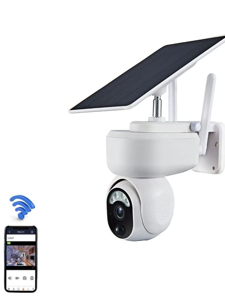 Crony Wifi Rbx-S30 Low Power Wifi Solar Camera 1080P 2Mp Pir Cctv Surveillance Security Light Solar Panel Ip Camera