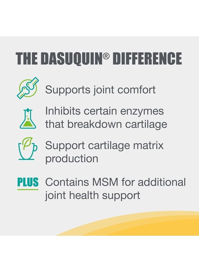 Nutramax Dasuquin with MSM Joint Health Supplement for Large Dogs - With Glucosamine, MSM, Chondroitin, ASU, Boswellia Serrata Extract, and Green Tea Extract, 150 Soft Chews