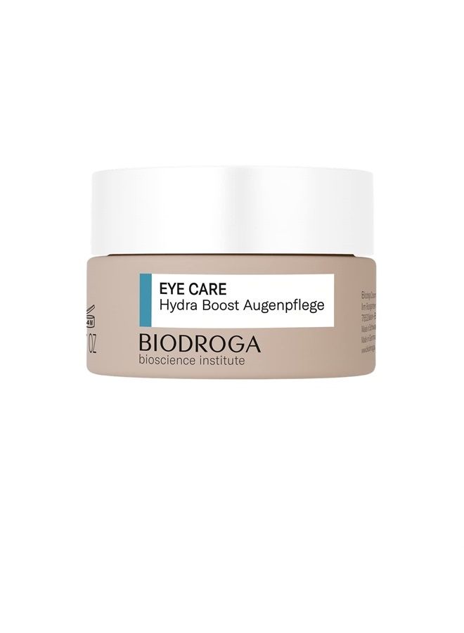Firming Eye Cream with Hyaluronic and Caffeine 15 ml - Anti-Wrinkle Eye Care Eye Gel Moisture Skincare Hydra Boost Bioscience Institute
