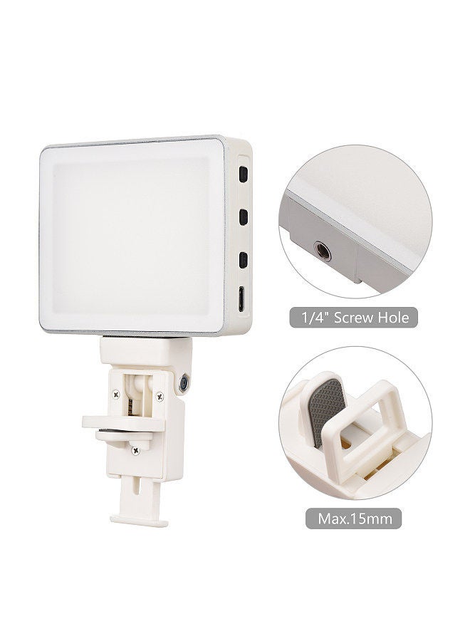 NiceFoto SL-60B Pocket LED Video Light Video Conference Lighting 5 Levels Adjustable Brightness