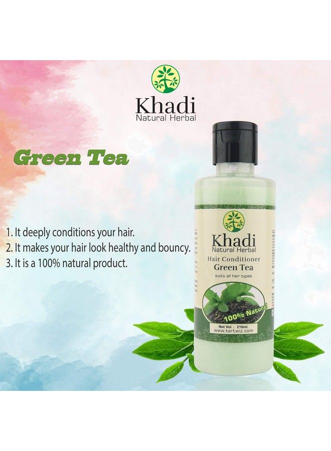 Green Tea Aloevra Hair Conditioner 210Ml Pack Of 4