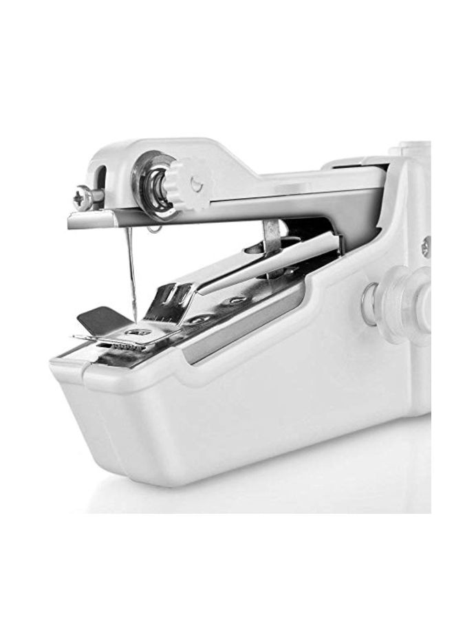 Portable Handheld Sewing Machine White