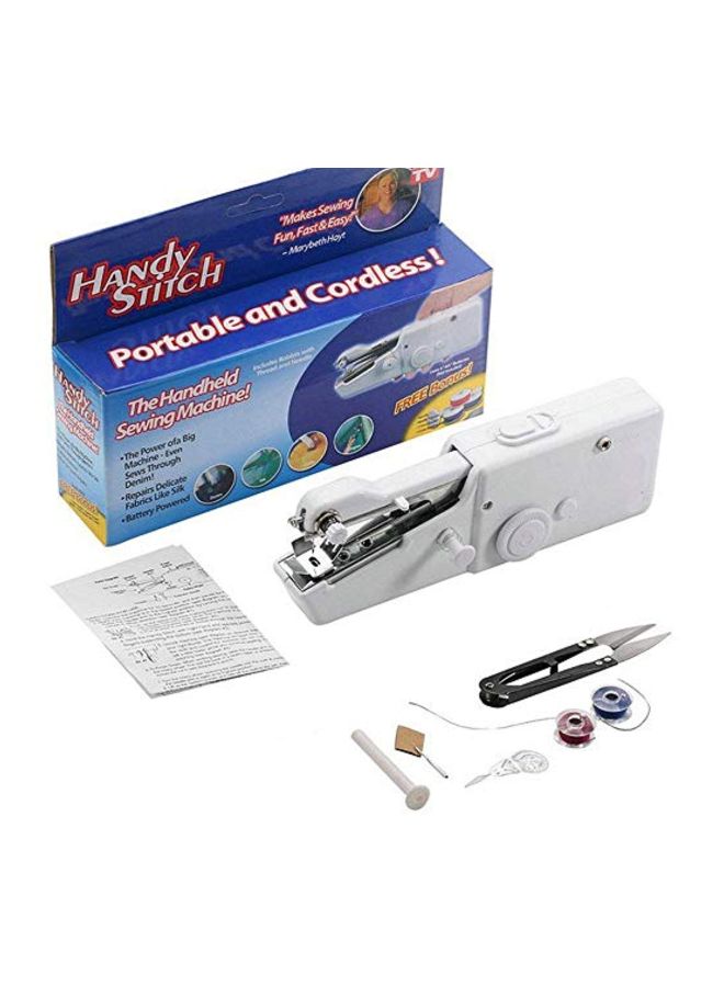 Portable Handheld Sewing Machine White