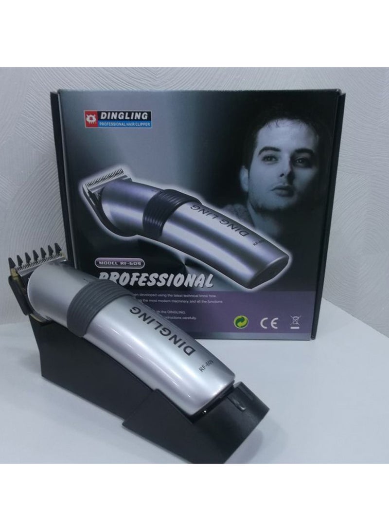 Professional Hair Trimmer Silver/Black