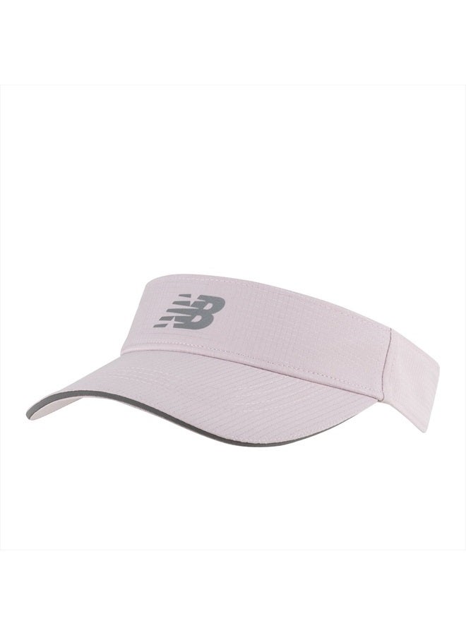Men's and Women's Performance UV- Protective Visor Headwear Moisture Wicking, One Size, Stone Pink