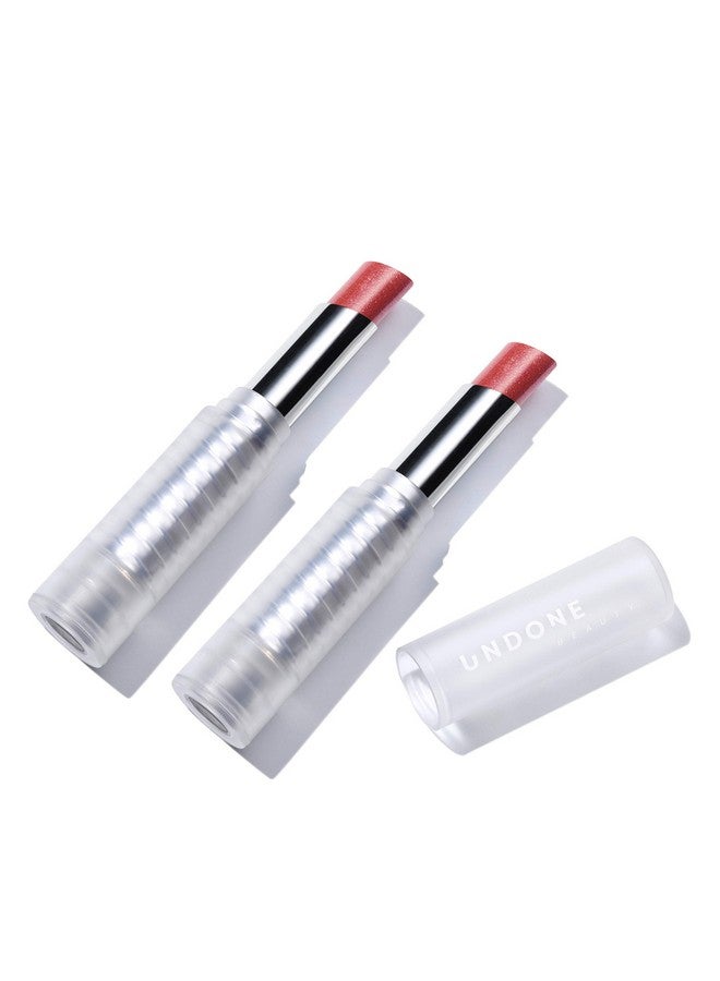 Light Reflecting Lip Amplifying Lipstick. Undone Beauty Light On Lip Value 2 Pack. Sheer Buildable Color Undone Beauty Light On Lip. Aloe Coconut & Volume Enhancing Pigment. Sunset Rose