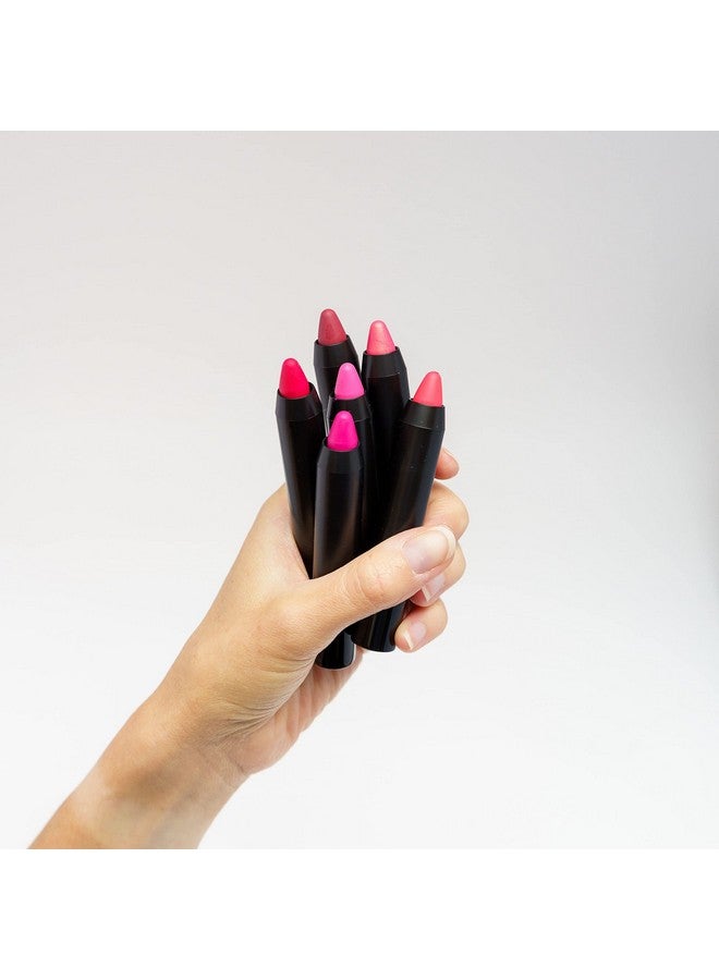Natural Lipstick Crayon Pencil For Women ; Made With Organic And All Natural Ingredients ; Non Toxic & Cruelty Free ;Hydrating Pigmented And Moisturizing Formula; Made In The Usa (Dolly Pink)