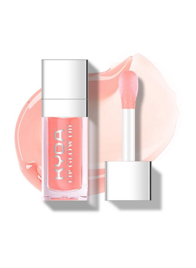 Hydrating Lip Glow Oil Moisturizing Lip Oil Gloss Transparent Plumping Lip Oil Tinted For Lip Care And Dry Lips By Ownest Beauty Pink