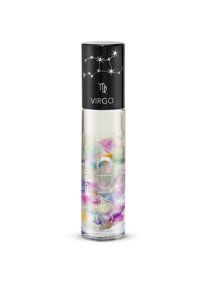 Zodiac Sign Vanilla Scented Moisturizing Roll On Lip Gloss With Crystals Made In Usa 0.20 Fl. Oz./5.9Ml Virgo