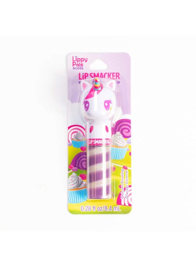 Unicorn Lip Gloss Flavored Lippy Pal Swirl Unicorn Frosting 0.14 Ounce