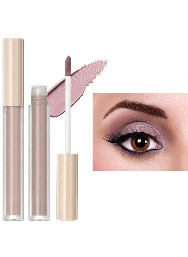 Liquid Eyeshadow Makeup Eyeshadow Primer Matte Eyeshadow Crayon Pencil Waterproof Quick Dry Long Lasting Highlight And Shadow Pen Perfect Makeup (Nude Purple 1 )