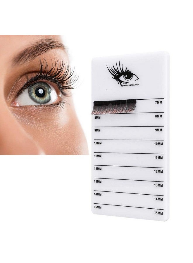 7 15Mm Eyelash Tray Stand Lashes Extension Grafting Planting Acrylic Board Makeup Tool
