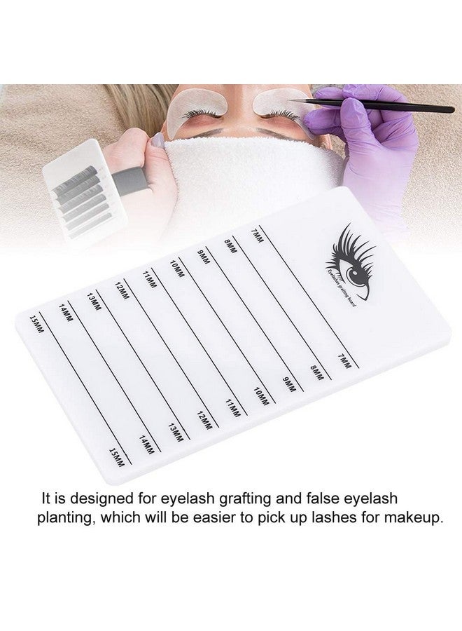 7 15Mm Eyelash Tray Stand Lashes Extension Grafting Planting Acrylic Board Makeup Tool