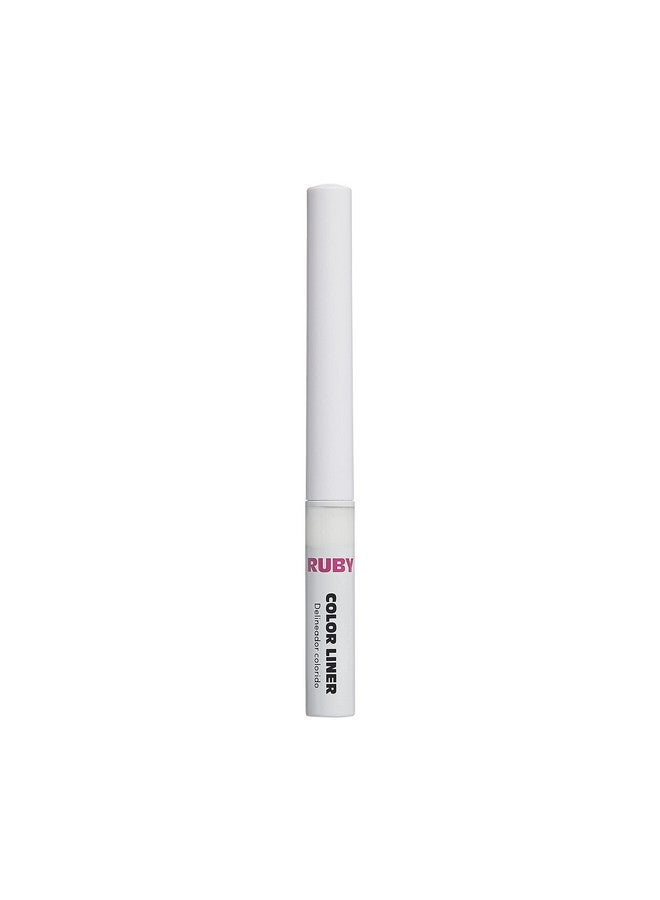 Color Liquid Eyeliner Water Resistant Long Lasting Eyeliner 3 Ml (0.10 Fl.Oz.) (White)