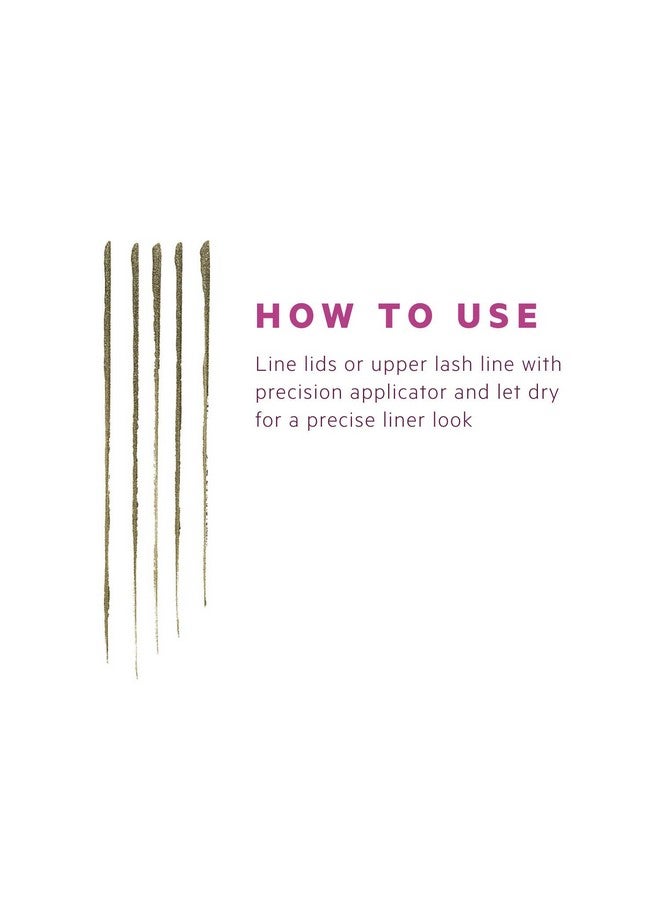 Liquid Kajal Blendable Eyeliner ; Eye Liner Meets Eyeshadow ; Rich Intense Color ; Straight Line Or Smolder Blend ; Jaded