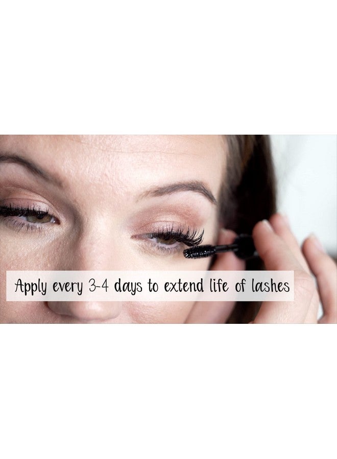 Lashes Eyelash Extension Sealant Magic Black Coating Lash Sealant For Eyelash Extensions And Professional Eyelash Sealer For Lash Extensions Eyelash Coating Sealant (8Ml/.27 Fl Oz)