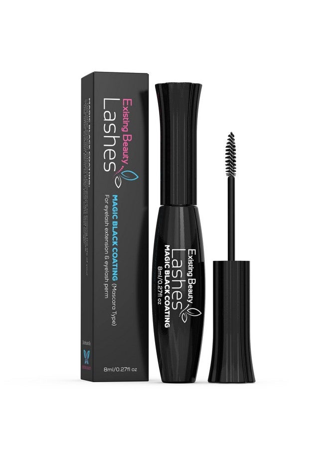 Lashes Eyelash Extension Sealant Magic Black Coating Lash Sealant For Eyelash Extensions And Professional Eyelash Sealer For Lash Extensions Eyelash Coating Sealant (8Ml/.27 Fl Oz)