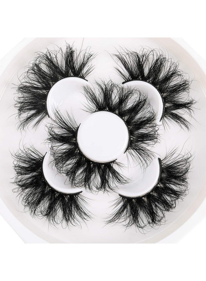 25Mm 3D Mink Lashes Full Volume Mink Eyelashes Fluffy Volume Dramatic 25Mm Mink Lashes Extension Cruelty Free Siberian Mink Strip Eyelashes……
