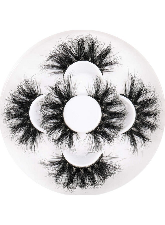 25Mm 3D Mink Lashes Full Volume Mink Eyelashes Fluffy Volume Dramatic 25Mm Mink Lashes Extension Cruelty Free Siberian Mink Strip Eyelashes……