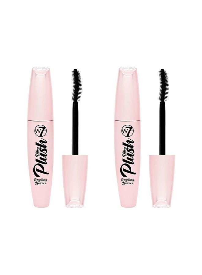 ; Ultra Plush Mascara ; Long Lasting Smudge Proof And Water Resistant Formula ; Black Mascara With Curved Shaped Brush For Definition And Length ; Cruelty Free Eye Makeup For Women ; 2 Pack