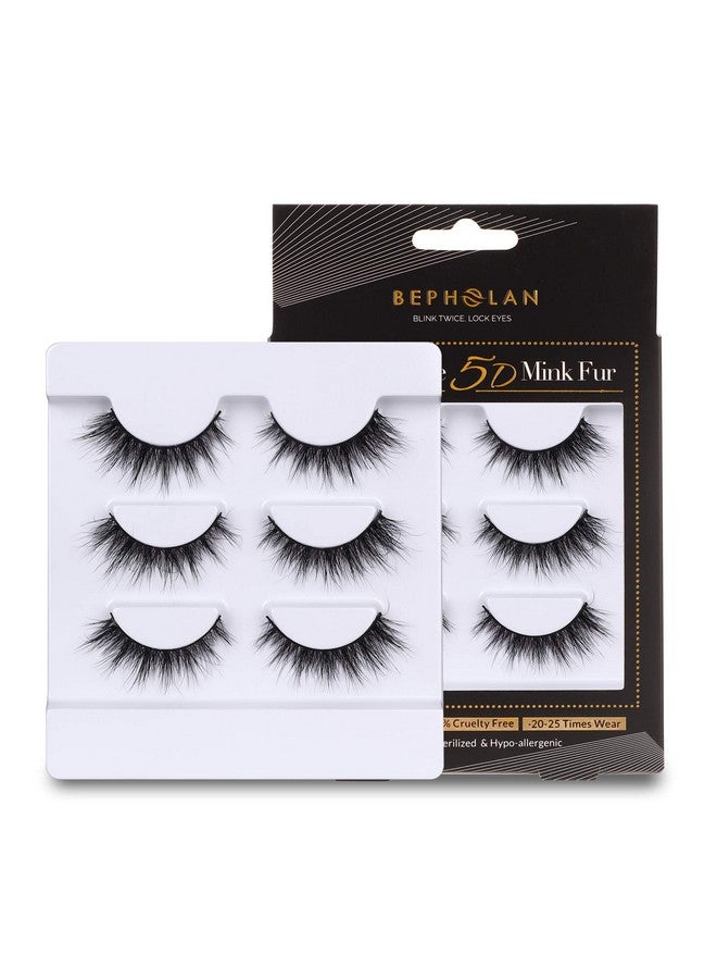 Lashes Mink Natural False Eyelashes Bepholan Fake Eyelashes Natural Look 3 Pack Cat Eye Lashes Manga Eyelashes Fluffyxmz209