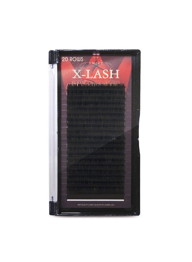 X Lash Mix Set Of 8 15 Mm Mink Lash For Professional Eyelash Extension Various Thickness And Curls Eyelash Extension Supplies (0.15 Mm C)