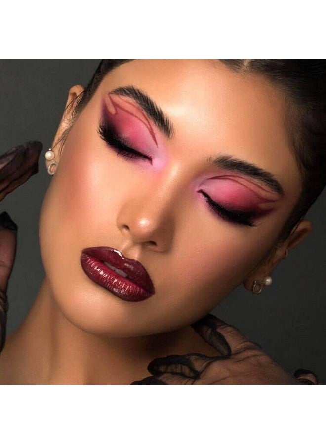 Eyeshadow Palette Natural Naked Smokey Neutral 18 Shades Eye Shadow Pallets Matte Shimmer Dark Burgundy Makeup Pallet High Pigmented Waterproof Long Lasting Smooth Texture Blendable Soft Powder