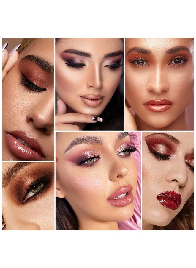 Eyeshadow Palette Natural Naked Smokey Neutral 18 Shades Eye Shadow Pallets Matte Shimmer Dark Burgundy Makeup Pallet High Pigmented Waterproof Long Lasting Smooth Texture Blendable Soft Powder