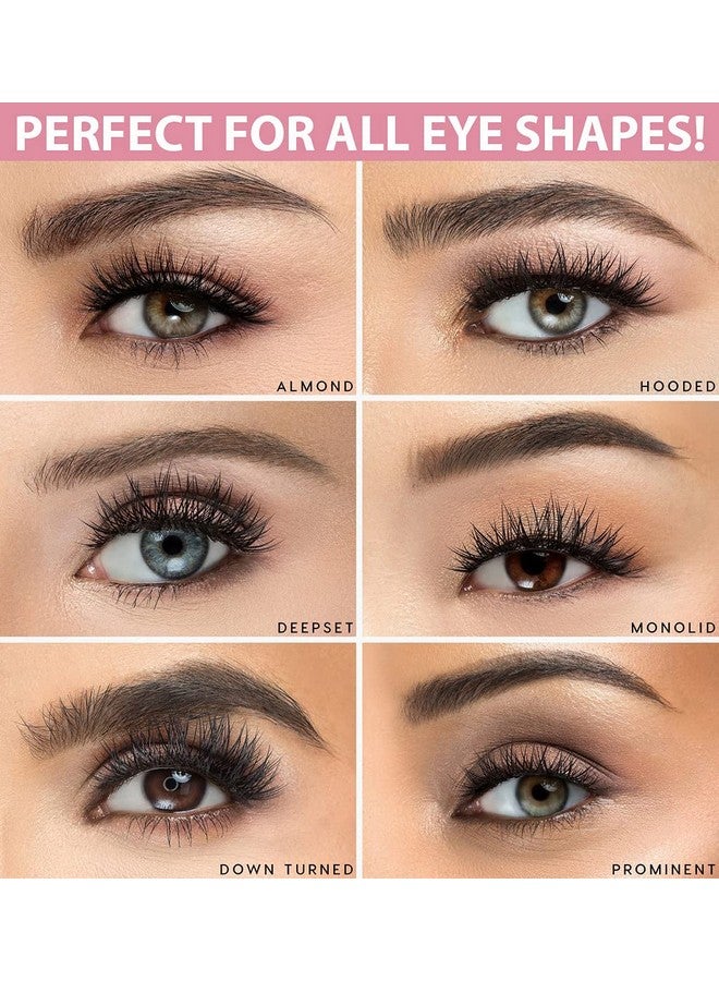 Brown Magnetic Eyeliner For Magnetic Eyelashes Upgraded Strongest Hold Most Natural Look Waterproof Smudge Proof Liquid Liner (Pack Of 2)