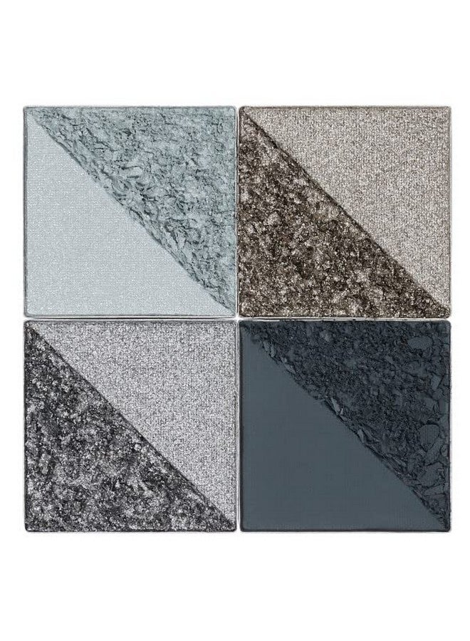 Rebel Quad Grey Eyeshadow Palette Professional Eye Makeup Pigmented Eyeshadow Palette Makeup Palette For Eye Color & Shine Pressed Eyeshadow Cosmetics Shades Of 4