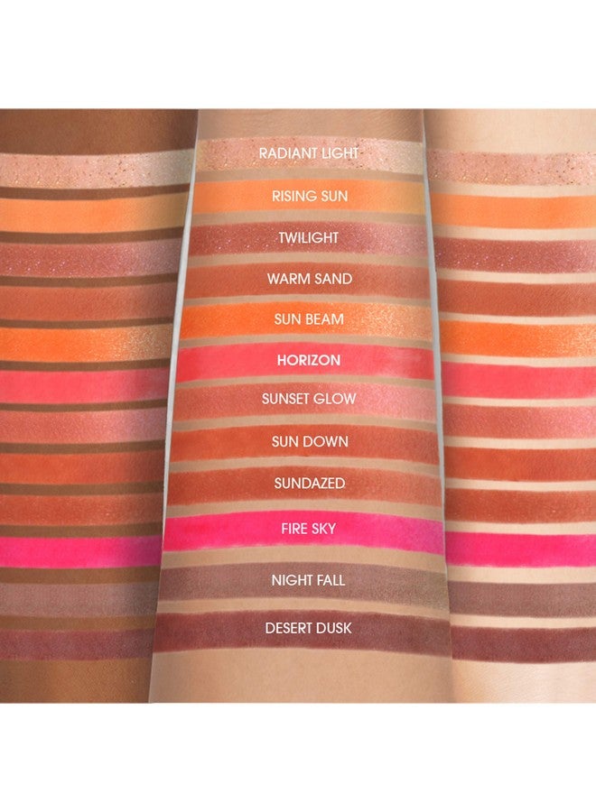 Egyptian Sunset Secret Of Pharaoh Eyeshadow Palette Highly Pigmented And Blendable Cruelty Free Long Lasting Matte & Shimmer