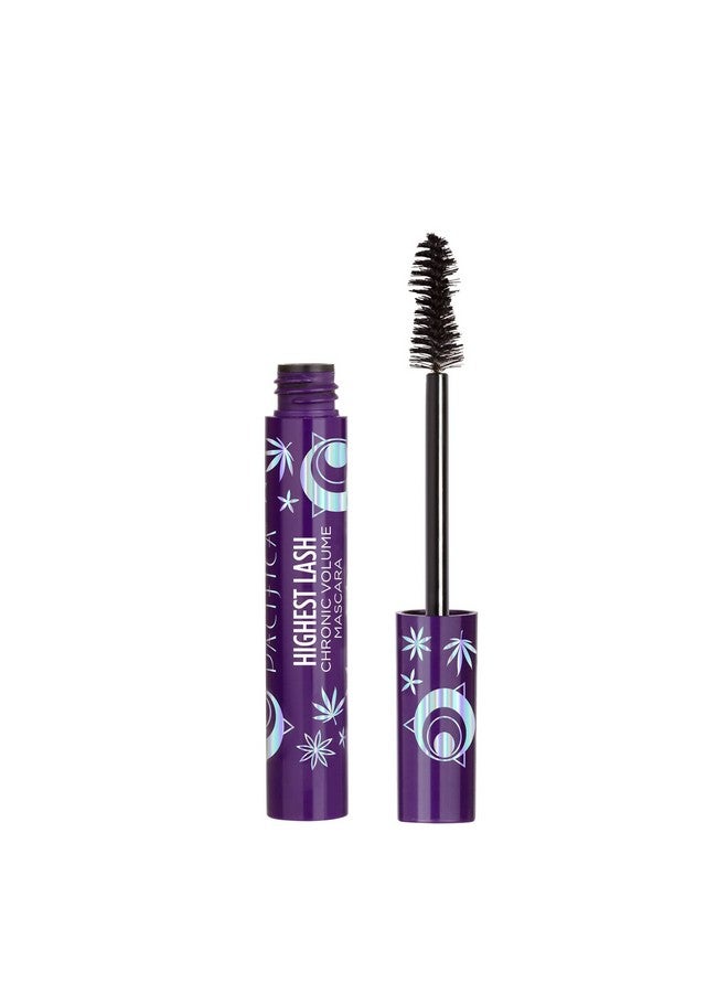 Beauty Highest Lash Chronic Volume Mascara Black Lash Lift + Conditioning Vitamin B + Coconut Silicone Sulfate + Paraben Free Vegan And Cruelty Free