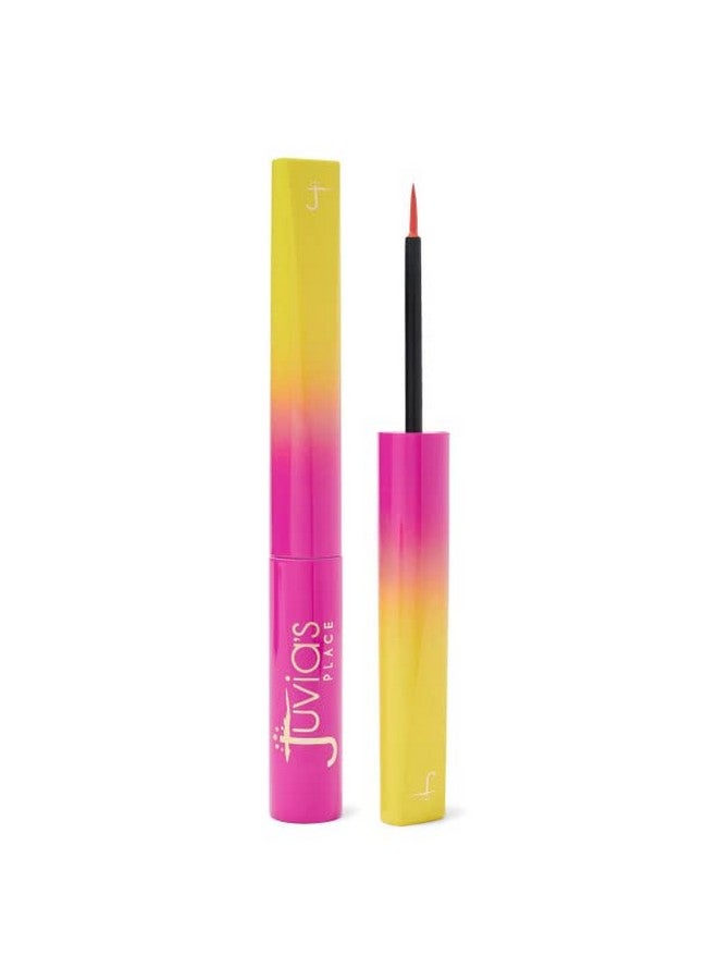 Garden Of Juvia'S Liquid Liner Long Lasting Liquid Liner Intense Color Liquid Makeup Cruelty Free Liquid Liner Smudge Proof Makeup Liner (Living Coral Neon Coral)